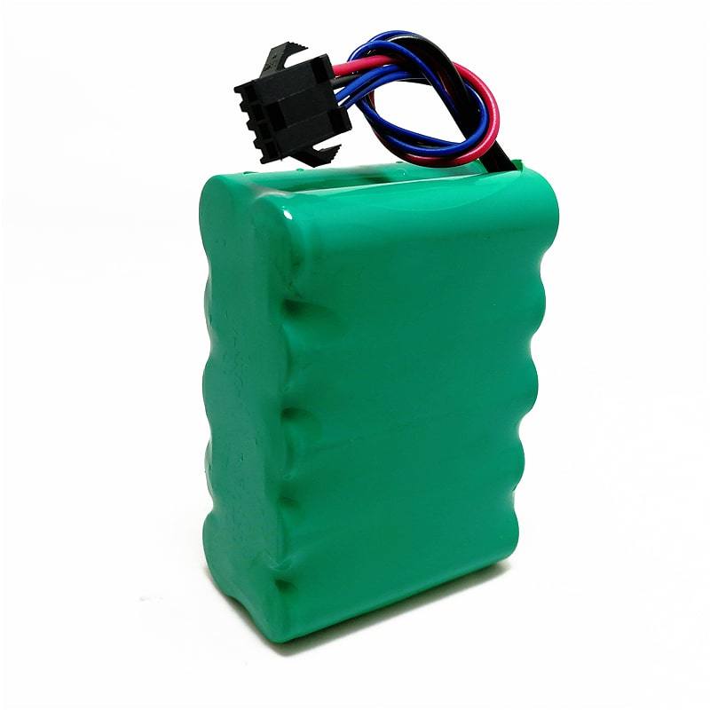 Paquete de baterías recargables de 12V 1000mAh AA NI-MH para Ecovacs, limpiador de robots sweeper de Tek