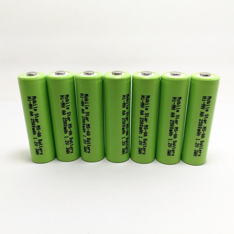 Top Top NiMH Batería recargable 1.2V AA (2500mAh)