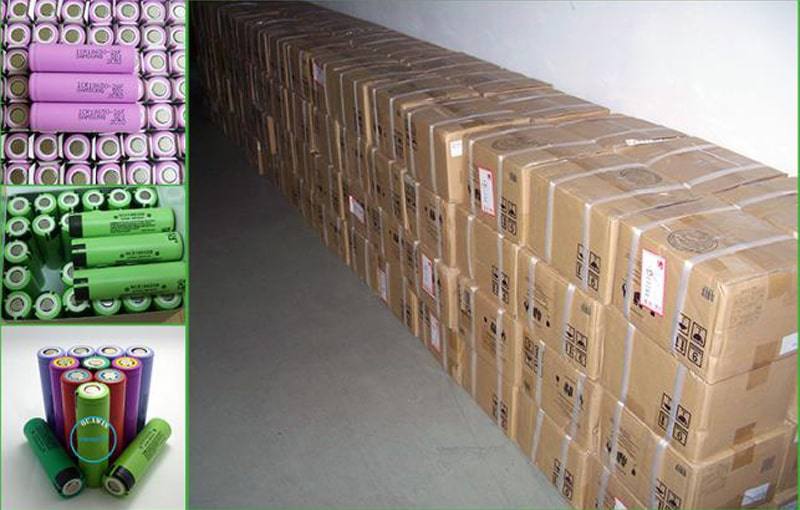 6S1P 21.6V 22.2V 18650 2600mAh Paquete de batería de iones de litio recargable con PCM y conectores