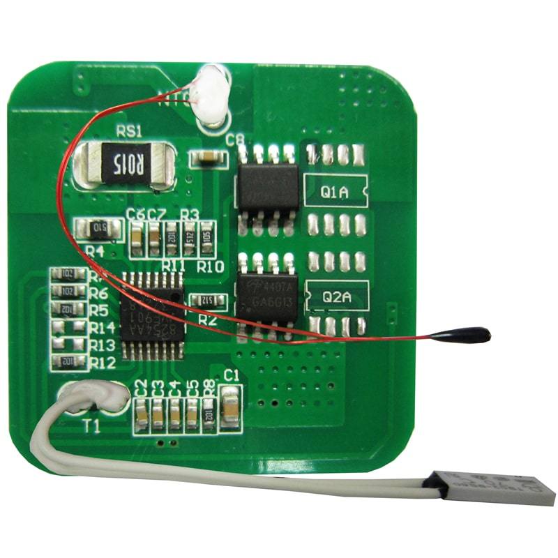 4S 7A PCM BMS para 14.4V 14.8V Li-Ion / Litio / Li-Polymer 12V 12.8V LiFePO4 Battery Pack Tamaño L35 * W34 * T3MM (PCM-L04S07-C41)