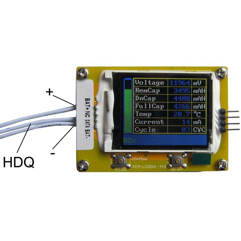 3s 20A PCM BMS para 10.8V 11.1V 12V Li-ion/Litio/Li-Polymer 9V 9.6V LiFePO4 Bater&iacute;a con protocolo Smbus y Uart (PCM-L03S20-E85)