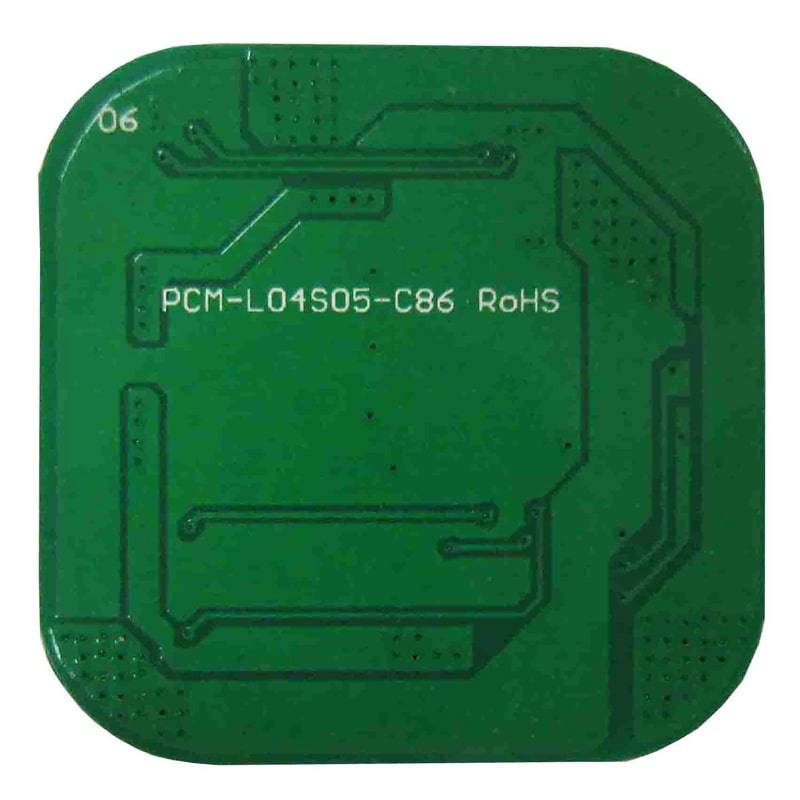 4S 5A PCM BMS para 14.4V 14.8V Li-Ion / Litio / Li-Polymer 12V 12.8V LiFePO4 Battery Pack Tamaño L35 * W35 * T3MM (PCM-L04S05-C86)