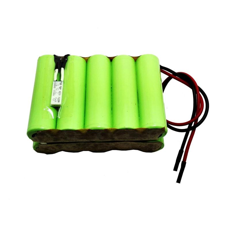 Paquete de baterías recargables de 12V 1800mAh AA Ni-MH con conector y alambre