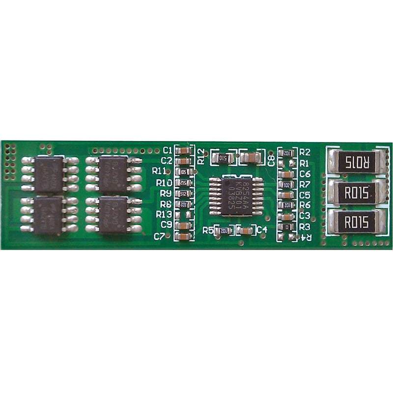 4S 7A PCM BMS para 14.4V 14.8V Li-Ion / Litio / Li-Polymer 12V 12.8V LiFePO4 Battery Pack Tama&ntilde;o L55 * W15 * T4MM (PCM-L04S07-603)
