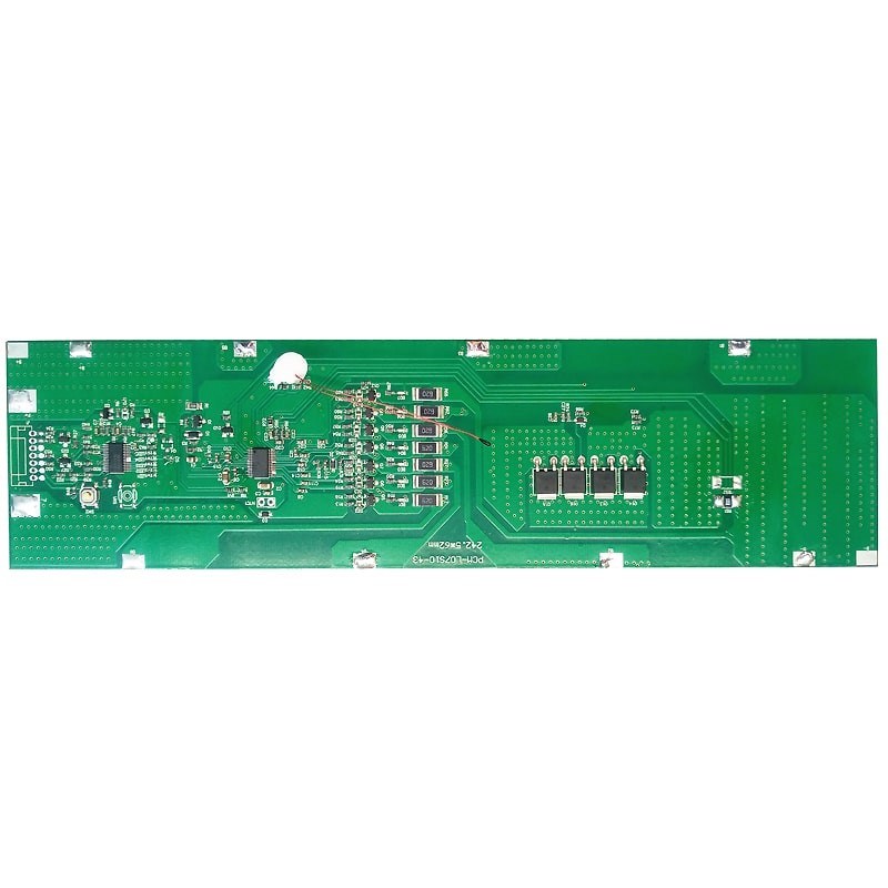 7S 10A PCM BMS para 24V 25.2V 25.9V Li-Ion / Litio / Li-Polymer 21V 22.4V Batería de LiFePO4 con SMBUS y I2C (PCM-L07S10-D43)