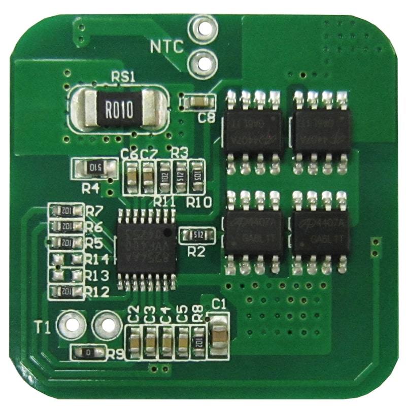 4S 7A PCM BMS para 14.4V 14.8V Li-Ion / Litio / Li-Polymer 12V 12.8V LiFePO4 Battery Pack Tamaño L35 * W34 * T3MM (PCM-L04S07-C41)